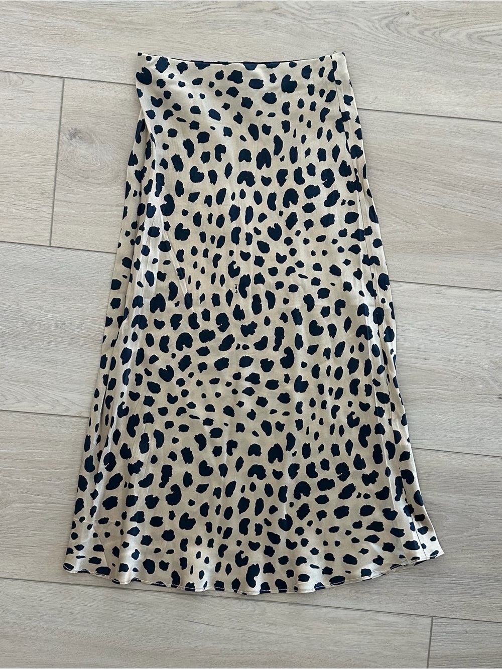 Réalisation Par The Naomi Wild Things Leopard Print Slip Skirt Size XXS - Picture 2 of 6